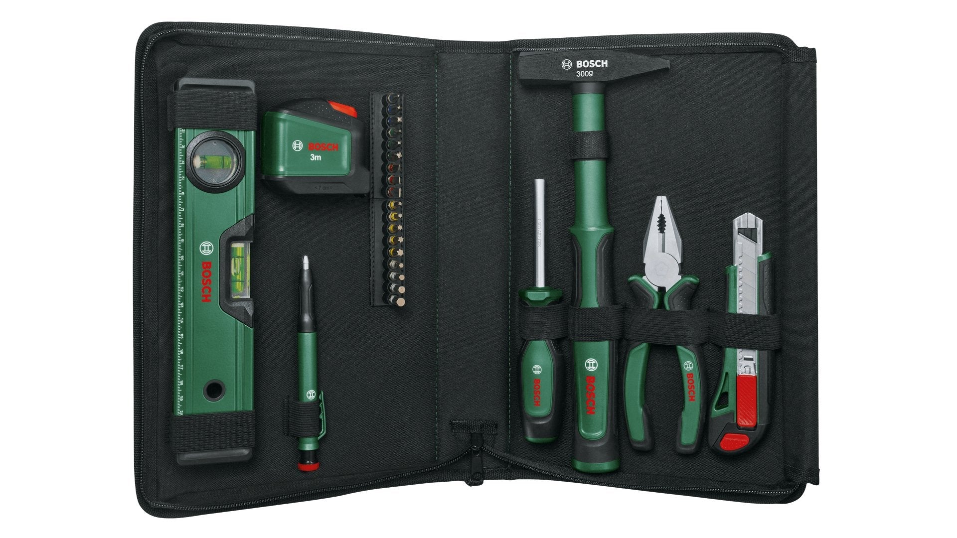 Bosch Heimwerken & Garten 1600a02by6, Kit De Herramientas Verde