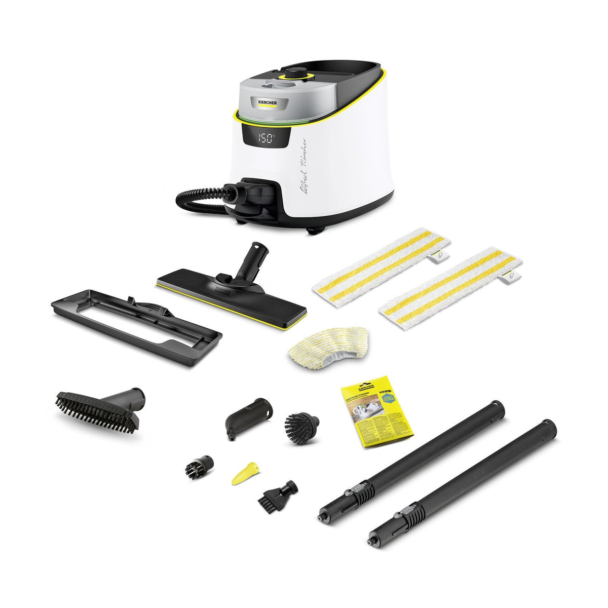 Kärcher Sc 5 Deluxe Signature Line Limpiador A Vapor De Cilindro 1,3 L 2250 W Negro, Blanco