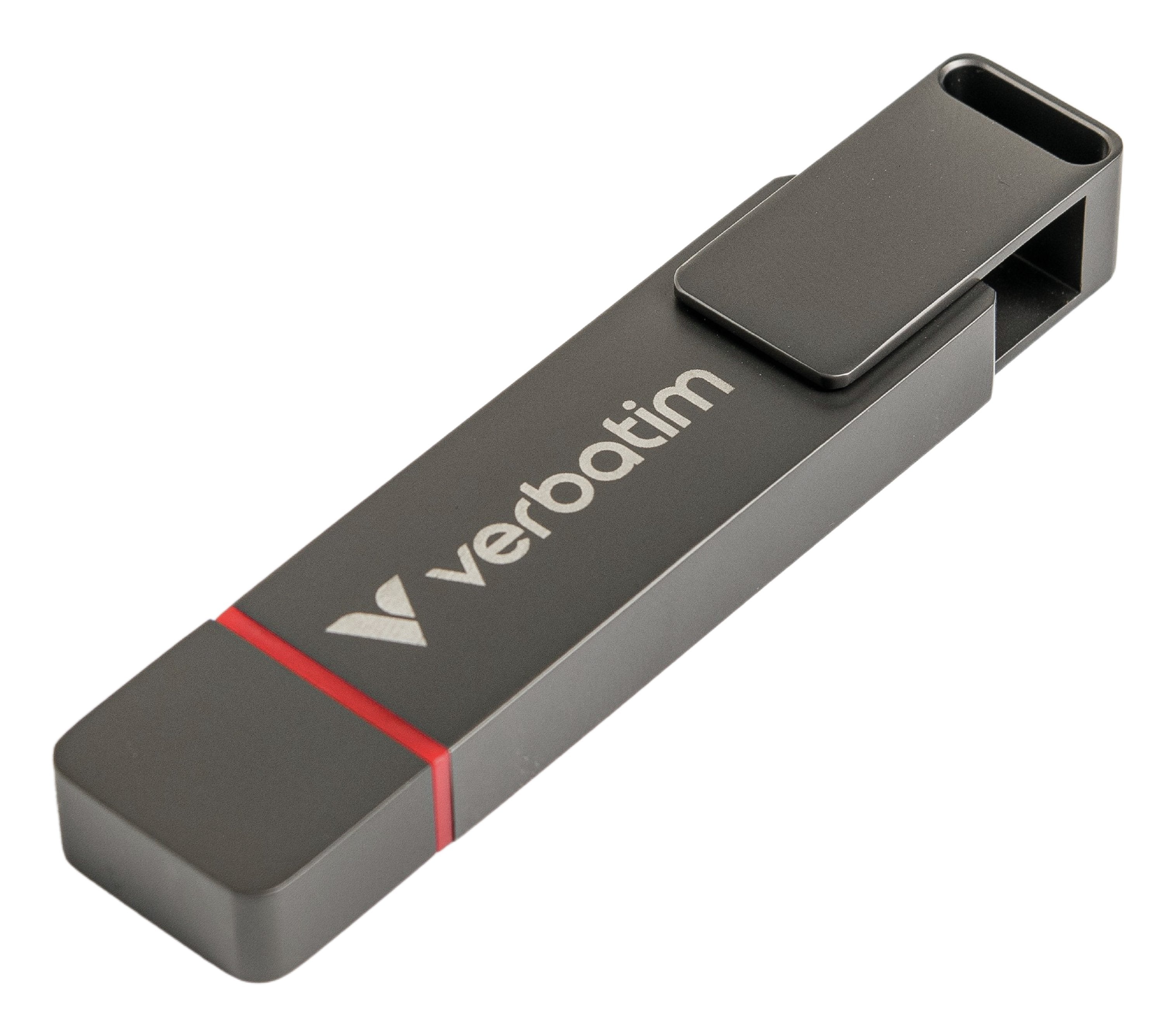 EAN 0023942320418 - Verbatim Dual QuickStick unidad flash USB 256 GB USB Type-A / USB Type-C 3.2 Gen 1 (3.1 Gen 1) Gris imagen 7