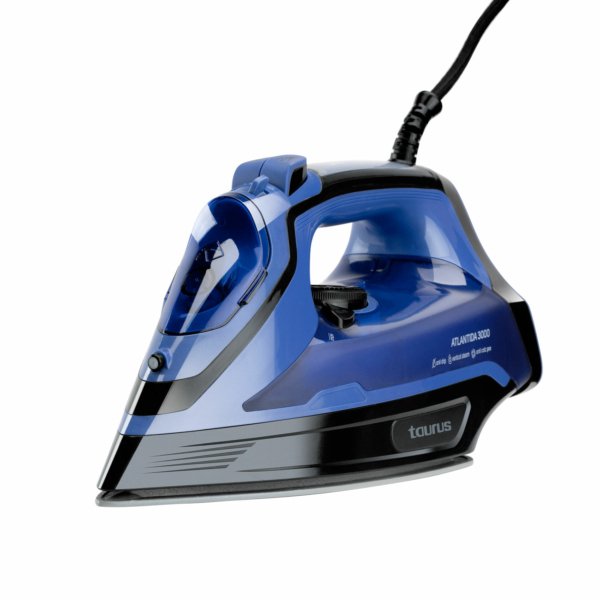 Taurus Quios 3000 Plancha Vapor-Seco Suela De Cerámica 3000 W Negro, Azul