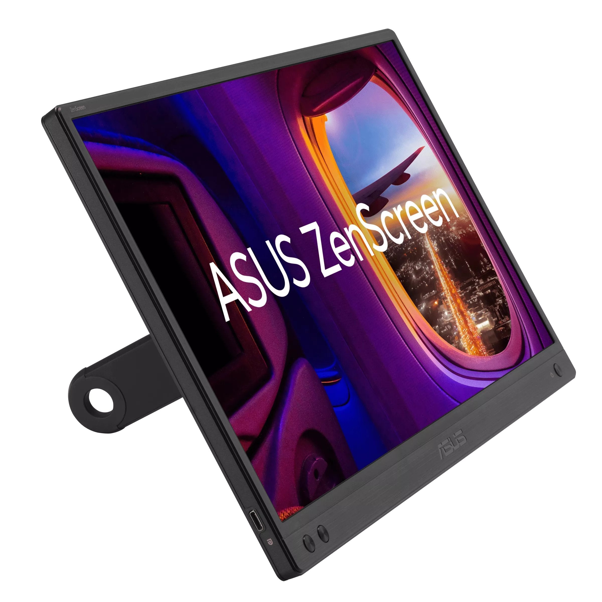 Monitor Asus Zenscreen Mb166cr (15.6") 1920 X 1080 Pixeles Full Hd Lcd Negro