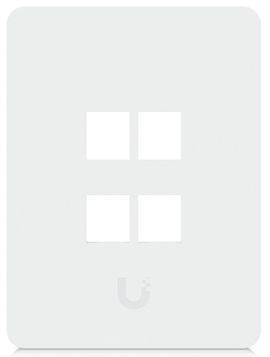 Universal Keystone Wall Plate  With Paintable Cover For A