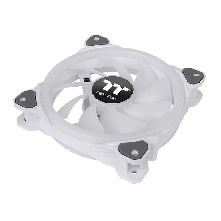 Ventilador Thermaltake Riing Trio 12 Rgb Radiator White Tt Premium Edition  Cl-F126-Pl12sw-A