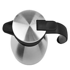 Emsa Soft Grip, 1 L, Negro, Acero Inoxidable, Acero Inoxidable