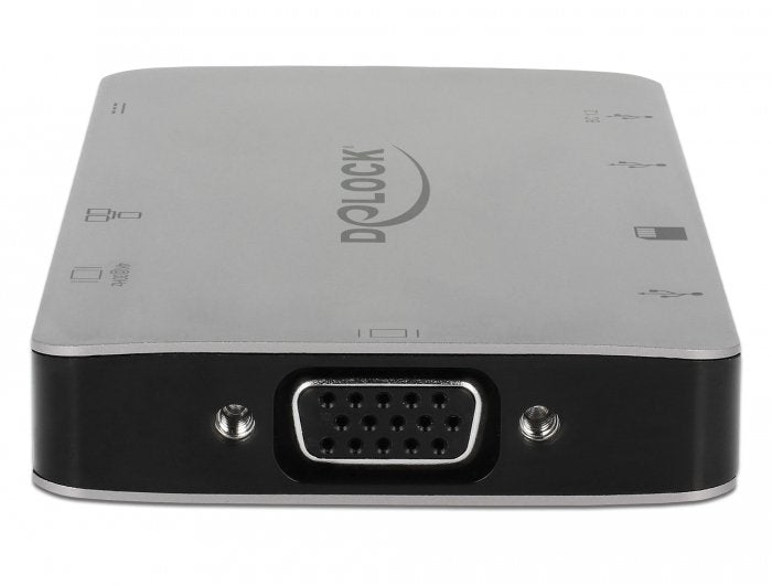 Delock Dockingsstation Usb Type-C 4k - Hdmi / Vga / Usb 3.1 / Sd / Lan / Pd 3.0
