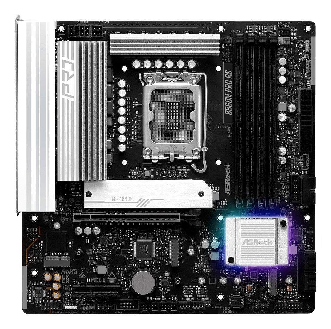 EAN 4711581490277 - Asrock B860M Pro RS Intel B860 LGA 1851 (Socket V1) micro ATX imagen 3
