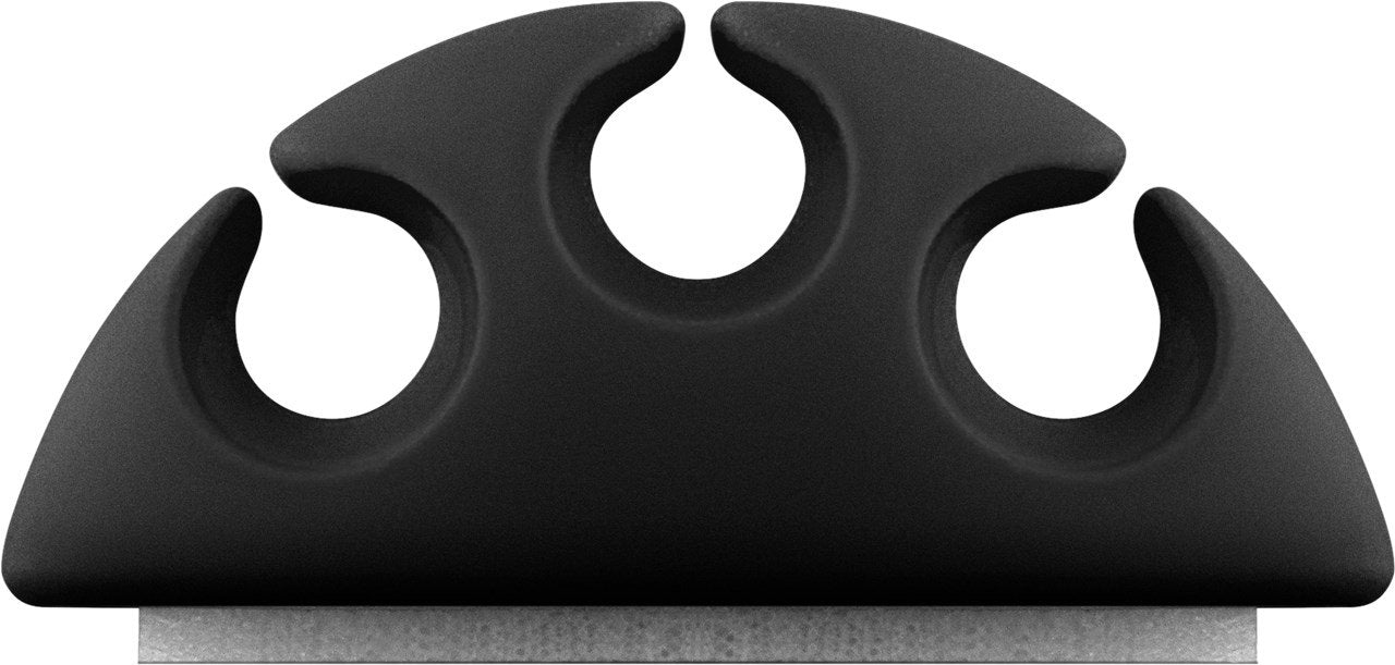 3 Slot Cable Management, Black