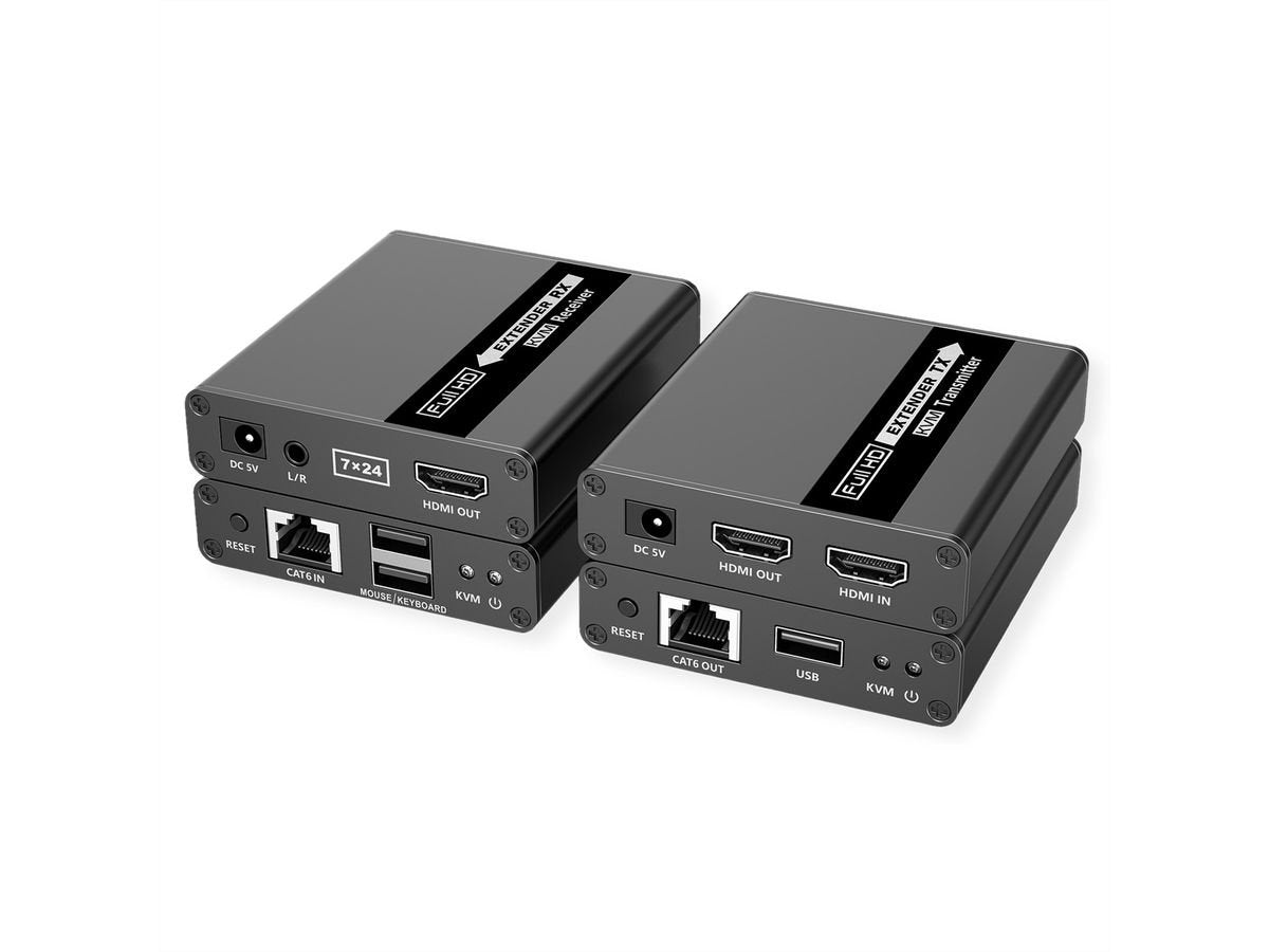Kvm Verlngerung Ber Cat.6 6a, Hdmi, Max. 70m