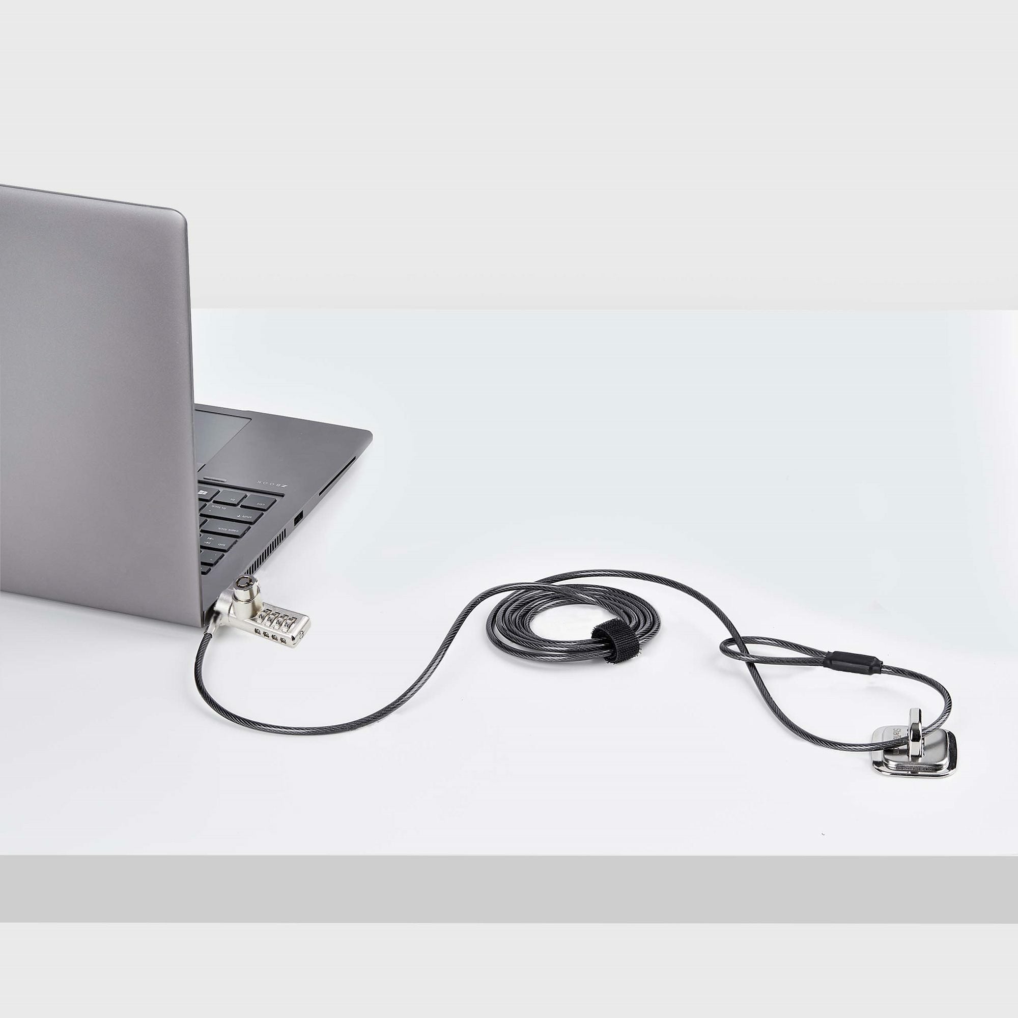 Startech 10-Pack Doppelzugriff Laptopschloss 2m Cableschloss Mit Schlussel Und Zahlenschloss