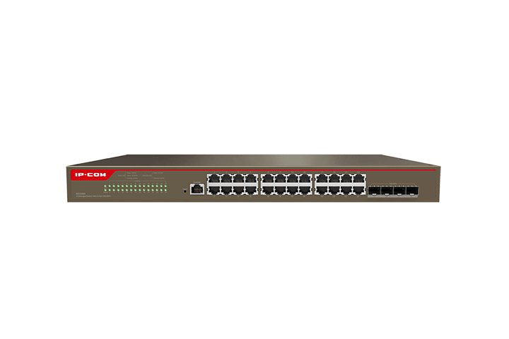 Ip-Com Networks G5328x Switch Gestionado L3 Gigabit Ethernet (10/100/1000) 1u Marrón