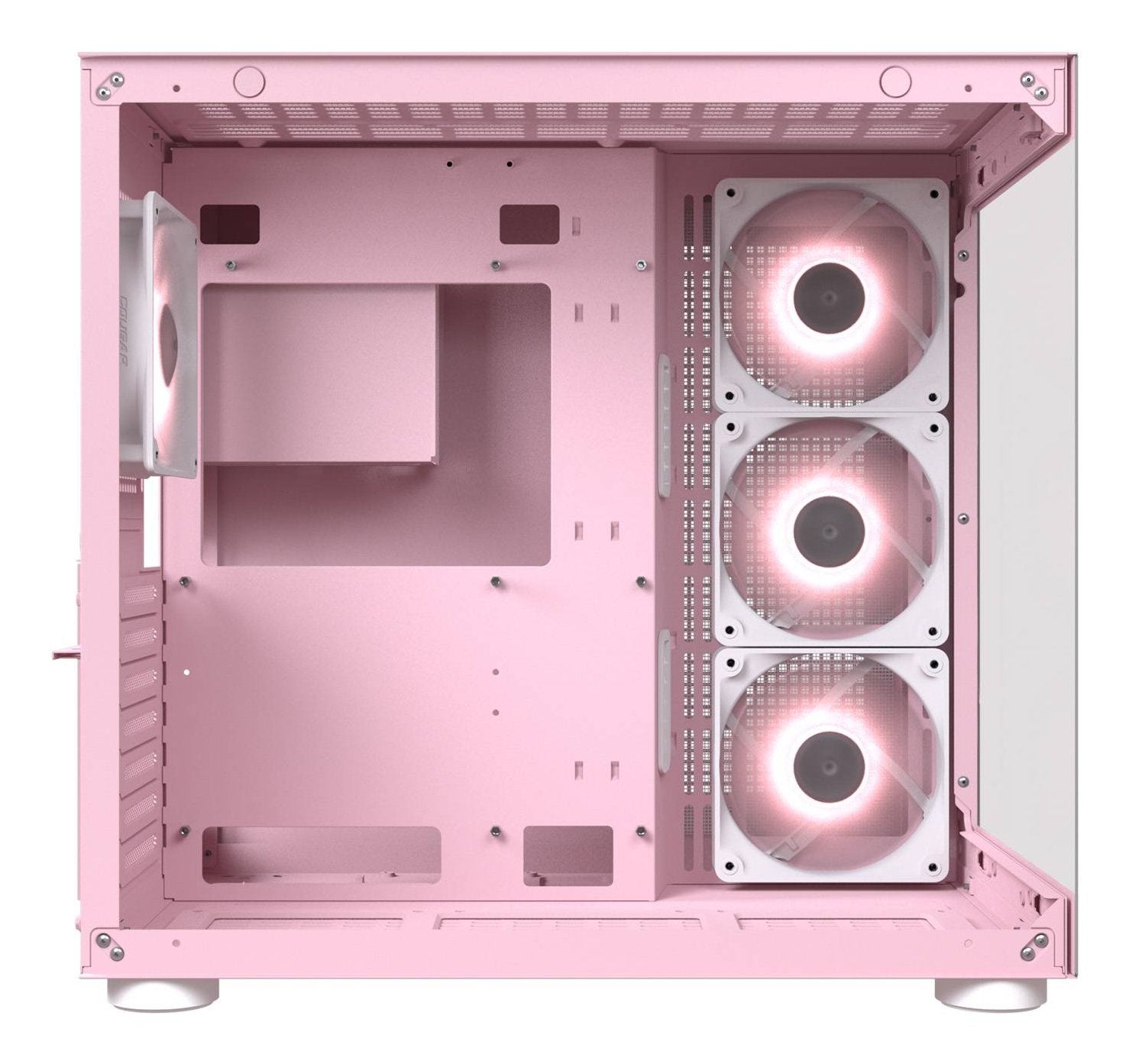 Cougar Caja Midi-Tower, Fv150 Argb, Rosa