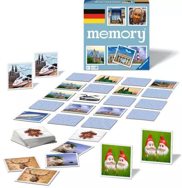 Ravensburger Memory Alemania, Juego De Memoria 20883