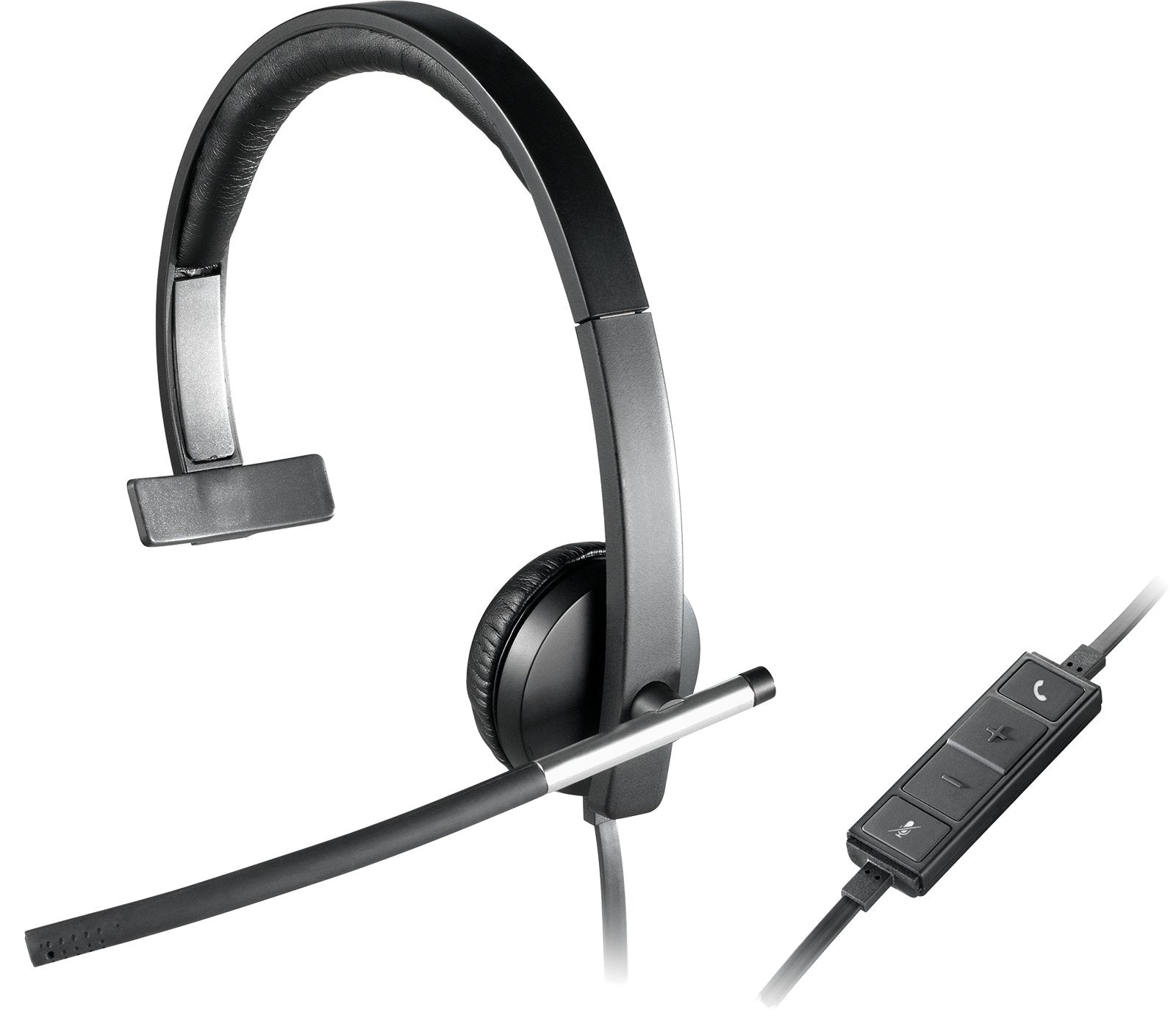 EAN 5099206041189 - Logitech 981-000514 auricular y casco Auriculares Alámbrico Diadema Oficina/Centro de llamadas USB tipo A imagen 2