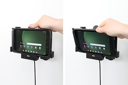 EAN 7320287123869 - Brodit 712386 soporte Soporte activo para teléfono móvil Tablet/UMPC Negro imagen 6