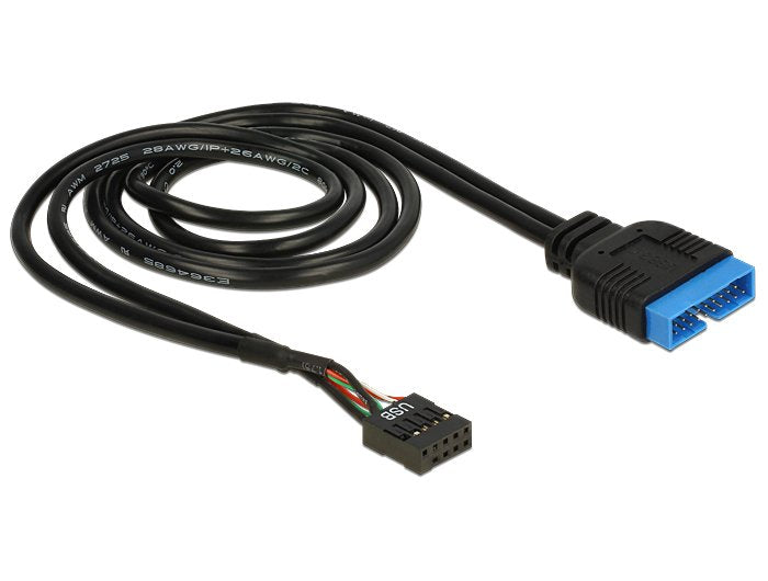 Delock Cable Usb 2.0 Pin Header Buchse > Usb 3.0 Pin Header Stecker 60cm