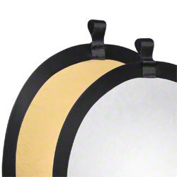 Walimex Foldable Reflector Gold/Silver, Ø56cm