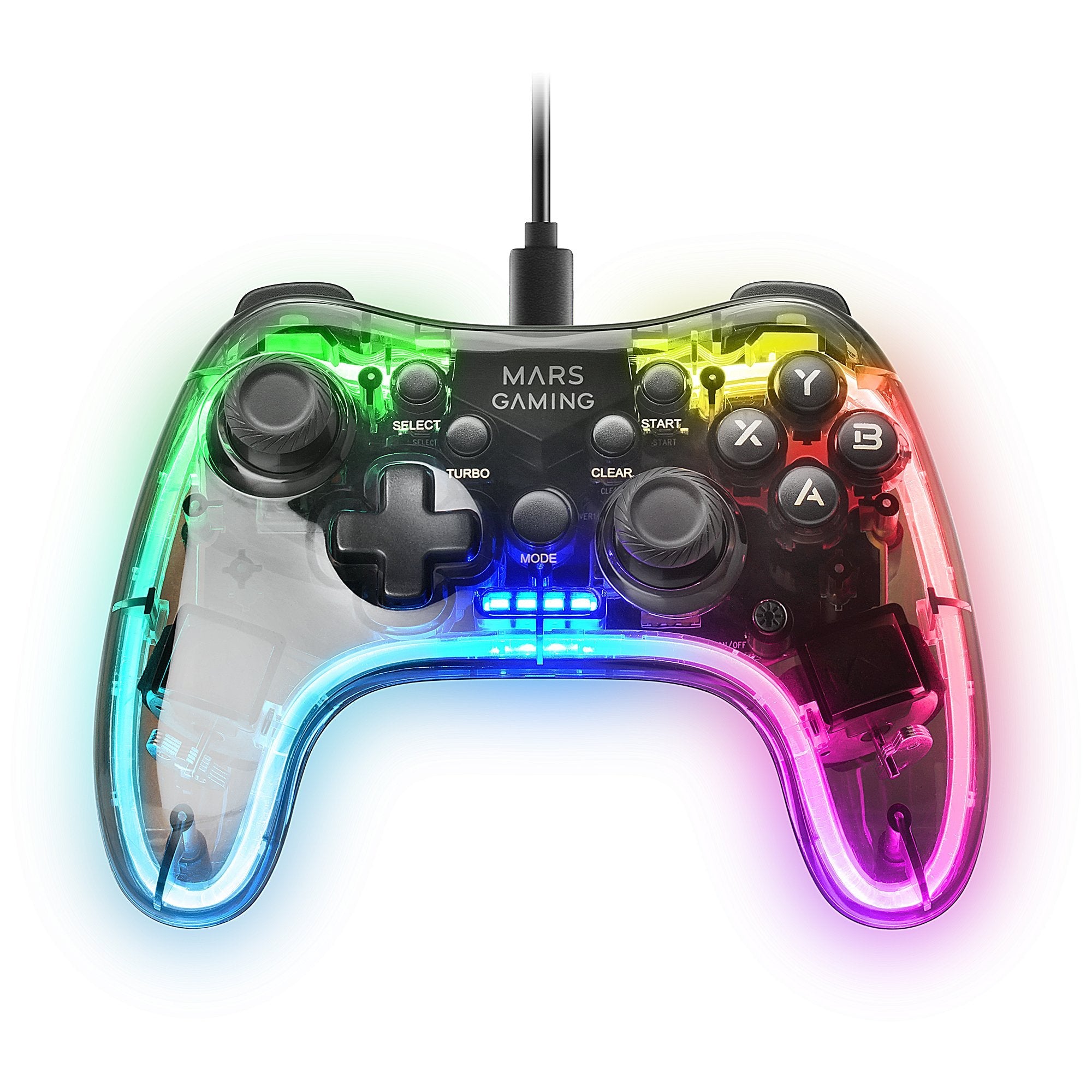 EAN 8435693102229 - Mars Gaming MGPC mando y volante USB Android, MAC, Nintendo Switch, PC, Playstation 3 imagen 2