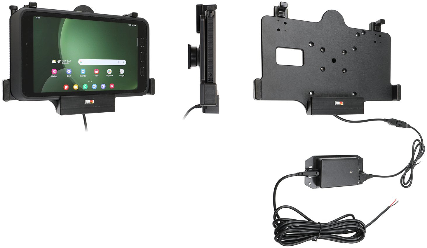 EAN 7320287133868 - Brodit 713386 soporte Soporte activo para teléfono móvil Tablet/UMPC Negro imagen 1
