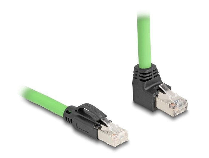 Delock Rj45 Cable De Red Cat.6a Macho A Macho Oben Angular