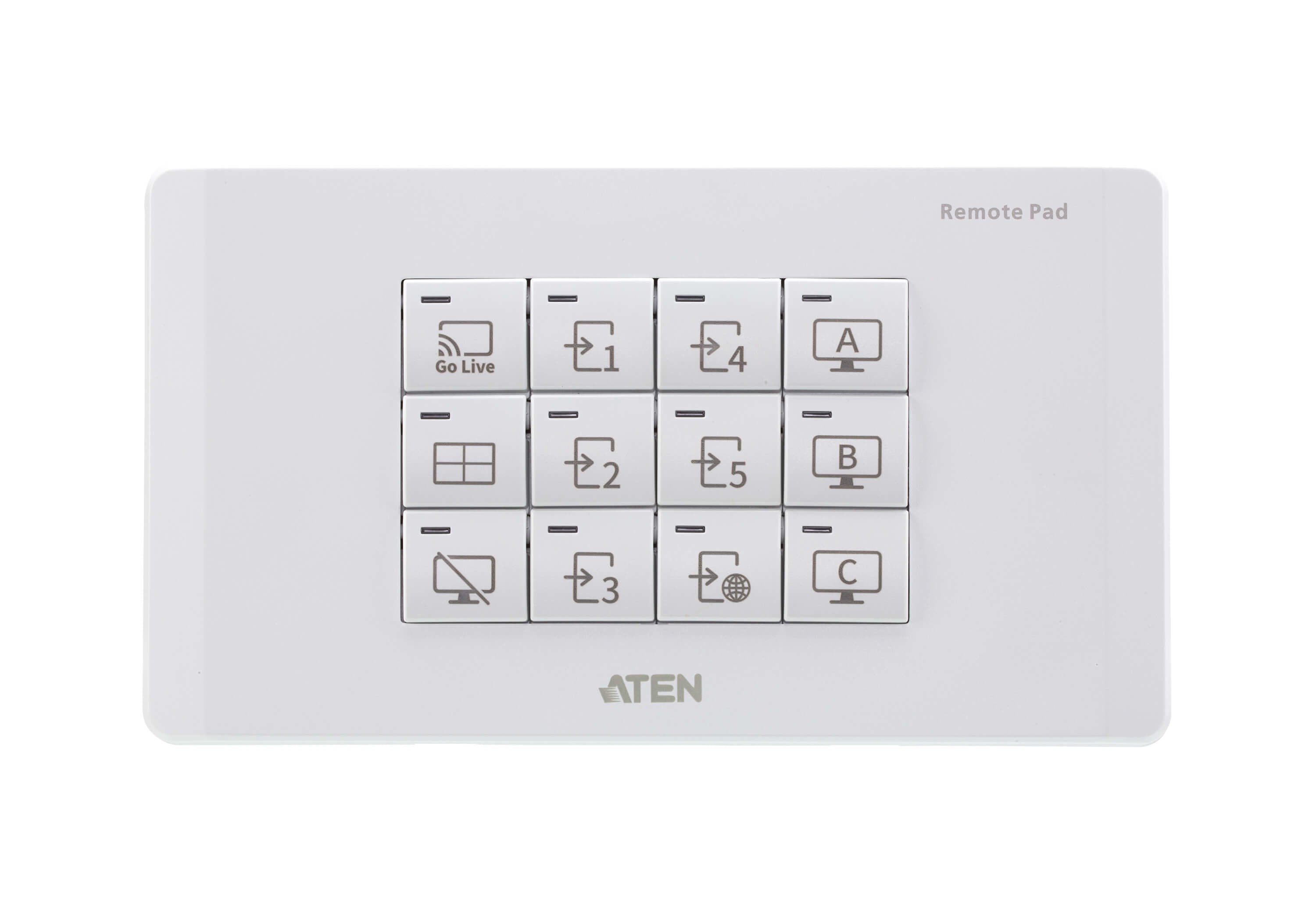 12-Key Network Remote Pad      Accs For Vp2730 With Poe              In