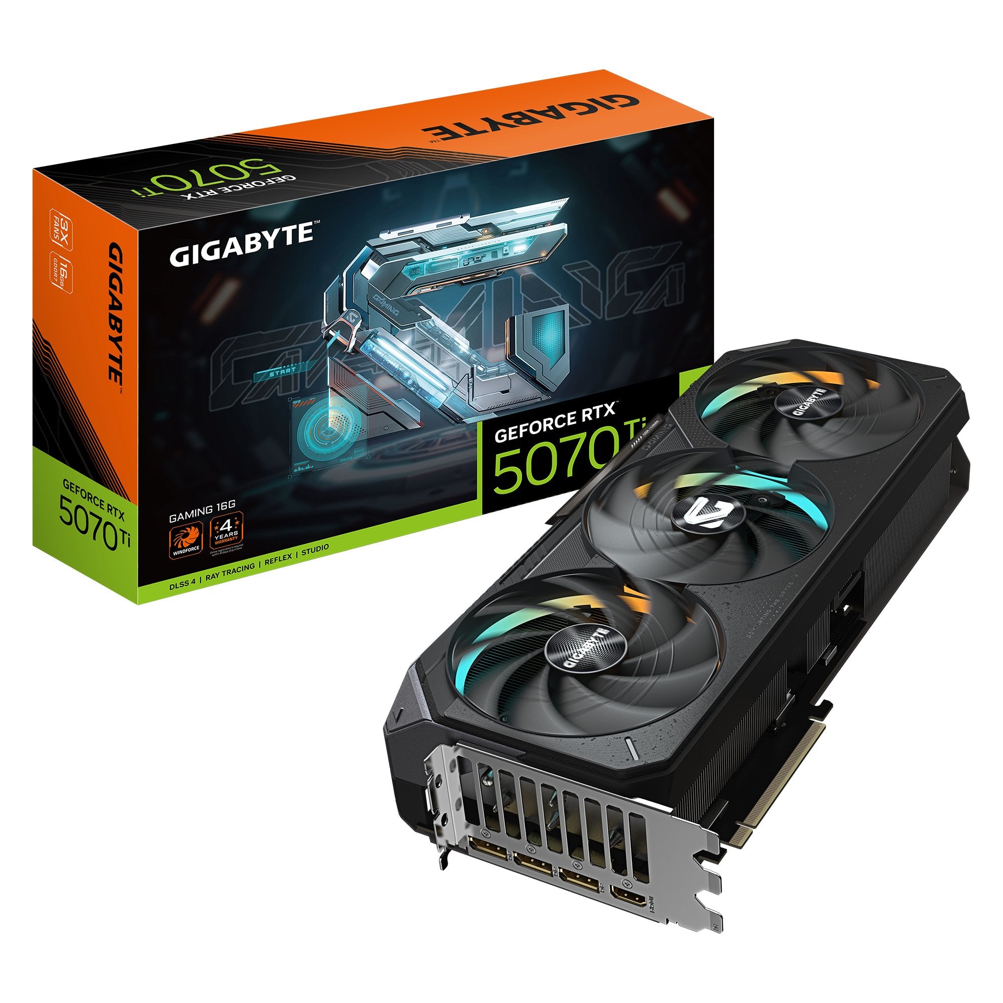 EAN 4719331356200 - GIGABYTE GeForce RTX 5070 Ti GAMING 16G NVIDIA imagen 1