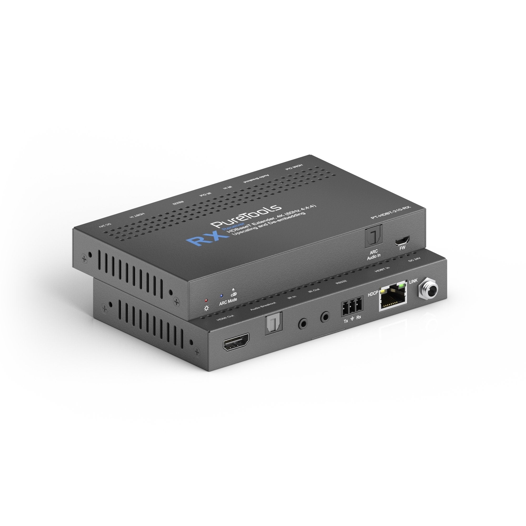 Purelink Puretools - Hdbaset Extender Set, 18g Hdr. 40m@4k, 70m@1080p. 1080p B