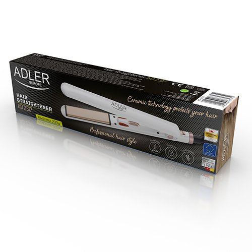 Plancha De Pelo Adler Ad 2317 (35w Blanco)