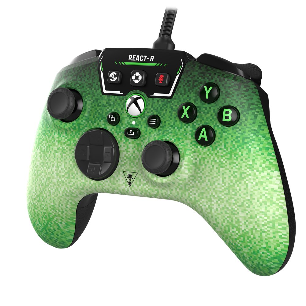 Turtle Beach React-R Negro, Verde Usb Gamepad Analógico/Digital Pc, Xbox One, Xbox Series S, Xbox Series X