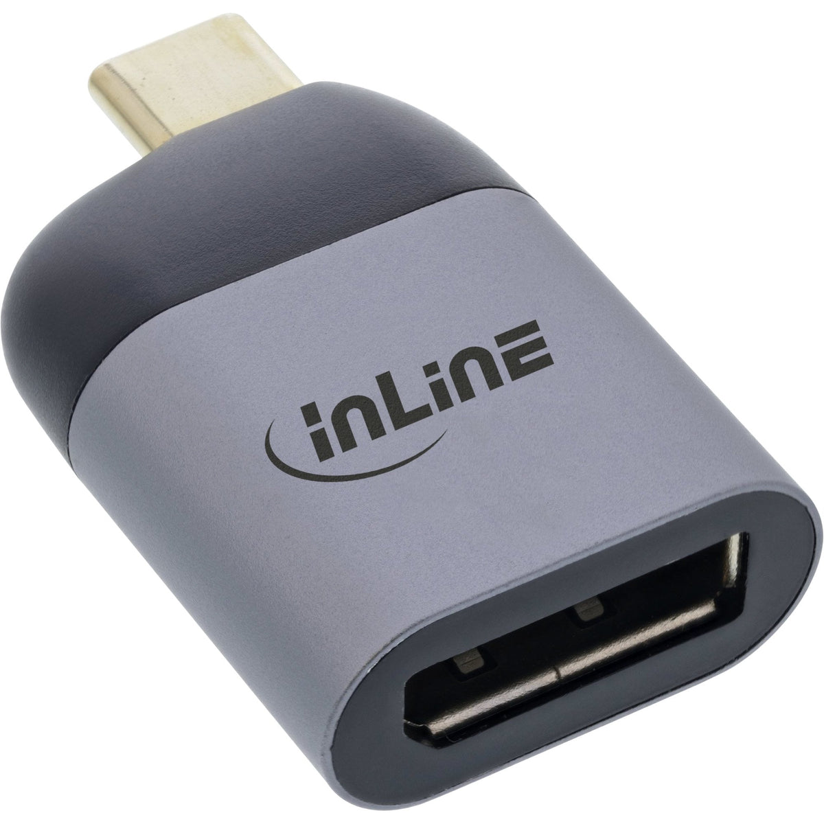 Adaptador Usb Inline, Usb Tipo C Macho A Displayport Hembra (Modo Alternativo Dp), 8k A 60 Hz