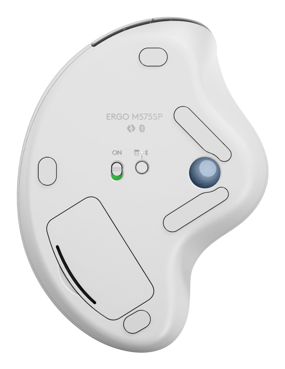 Logitech Ergo M575s Ratón Oficina Mano Derecha Rf Wireless + Bluetooth Trackball 2000 Dpi