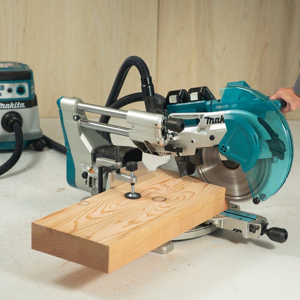 Makita Sierra Ingletadora Inalámbrica Dls211zu, 36 Voltios (2x18v), Sierra Ingletadora Dls211zu