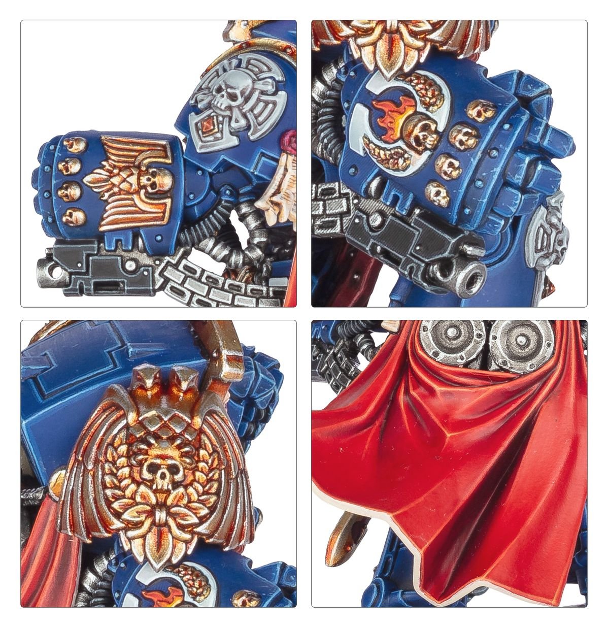 Warhammer 40k - Ultramarines Marneus Calgar En Armure D'Antilochus