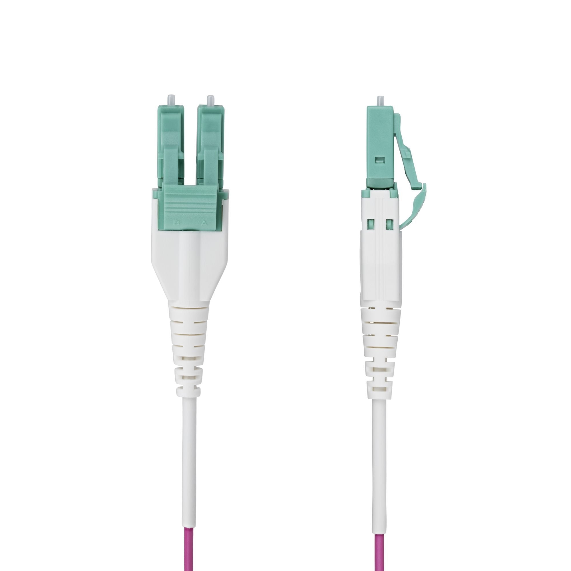 Startech 40m Lc-Lc Upc Om4multimode Glasfasercable Erika Violett 50 125 40g 100g Uniboot Lwl Cable De Red Ofnr Cable
