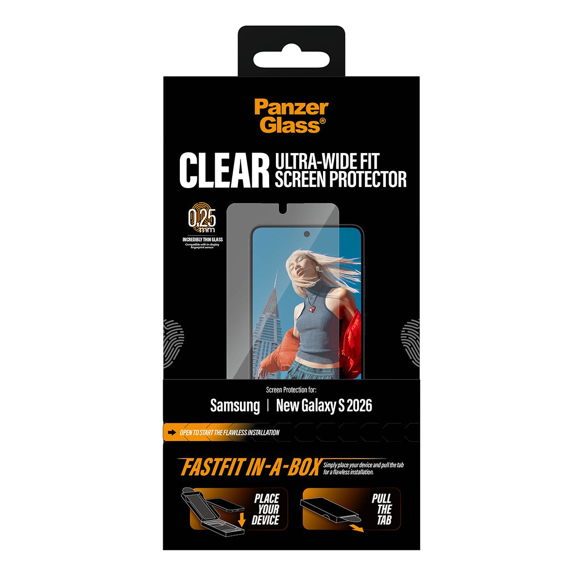 Panzerglass Displayschutz Samsung Galaxy S26 Ultra-Wide Fit M. Famfit In-A-Box