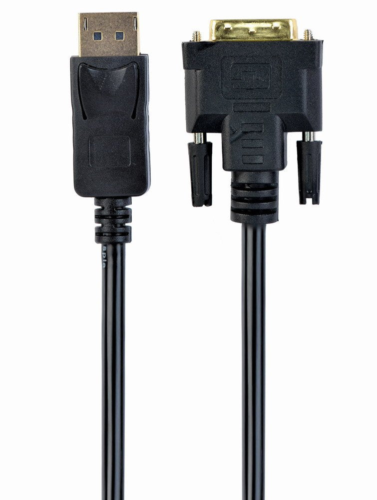 Gembird Cable Displayport A Dvi-D (24+1)  1.80m M/M Negro