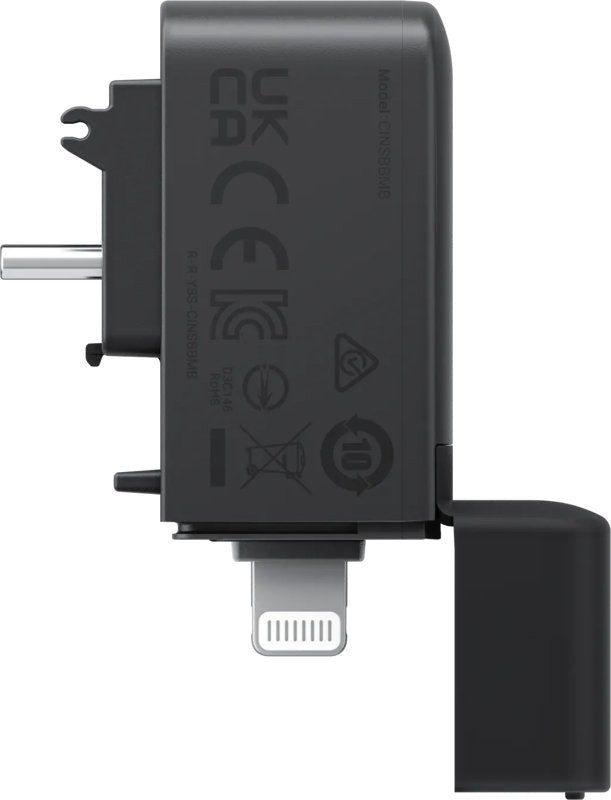 EAN 6970357855445 - Insta360 X4 Quick Reader lector de tarjeta USB-Type C/Lightning Negro imagen 4