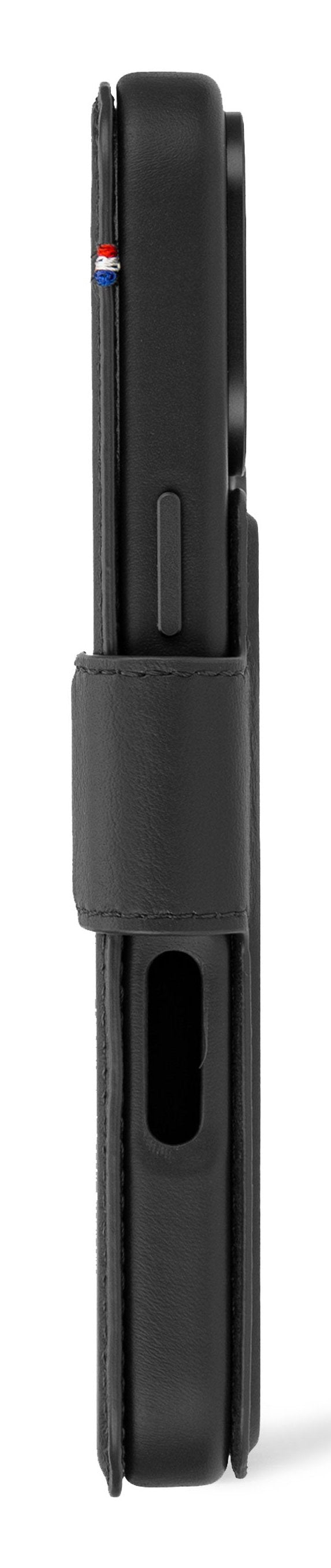Decoded Leather Detachable Wallet Iphone 16 Pro Max Black