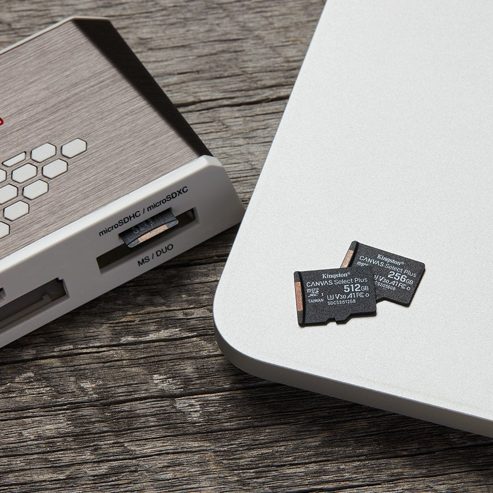 Micro Sd Kingston 512gb Canvas Select Plus Clase 10 Con Adap