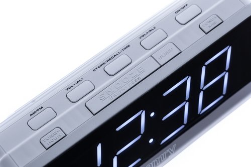 Camry Cr 1156 Reloj Despertador Digital Negro, Gris