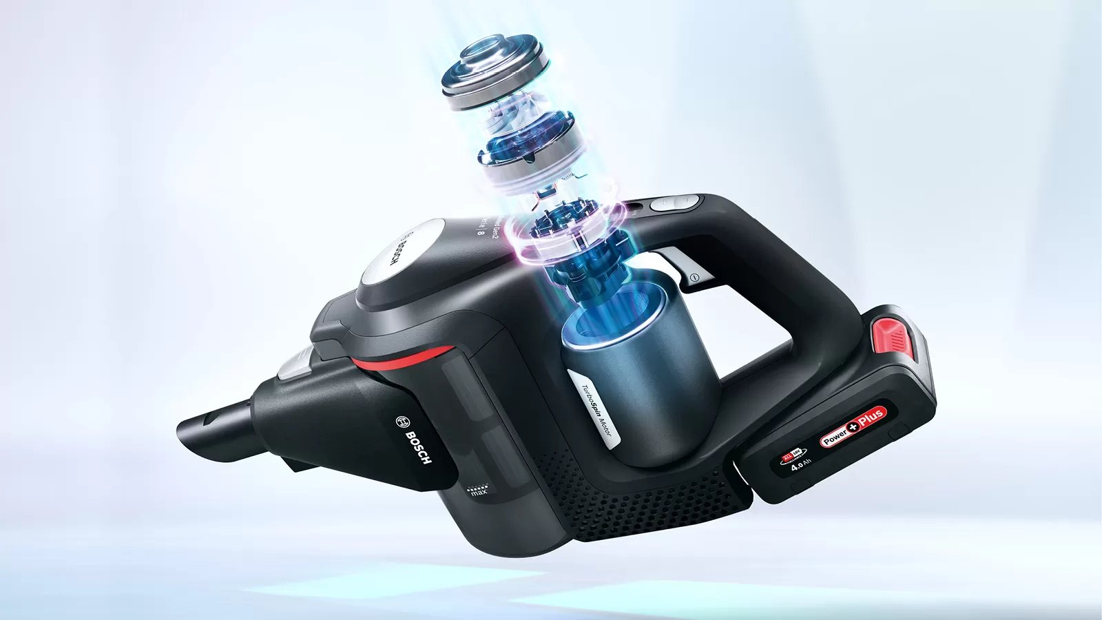 Bosch Unlimited 8 Recharchable Vacuum Cleaner Black
