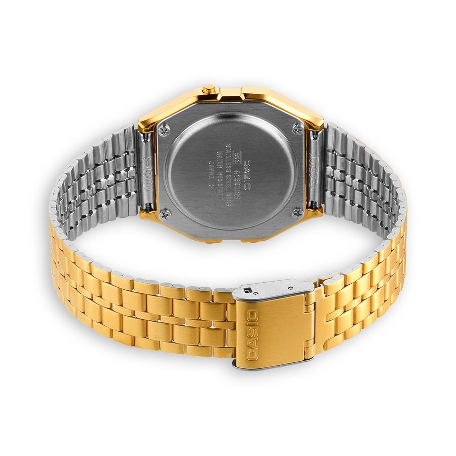 EAN 4971850946540 - Casio A159WGEA-1EF reloj Reloj de pulsera Oro, Plata imagen 3