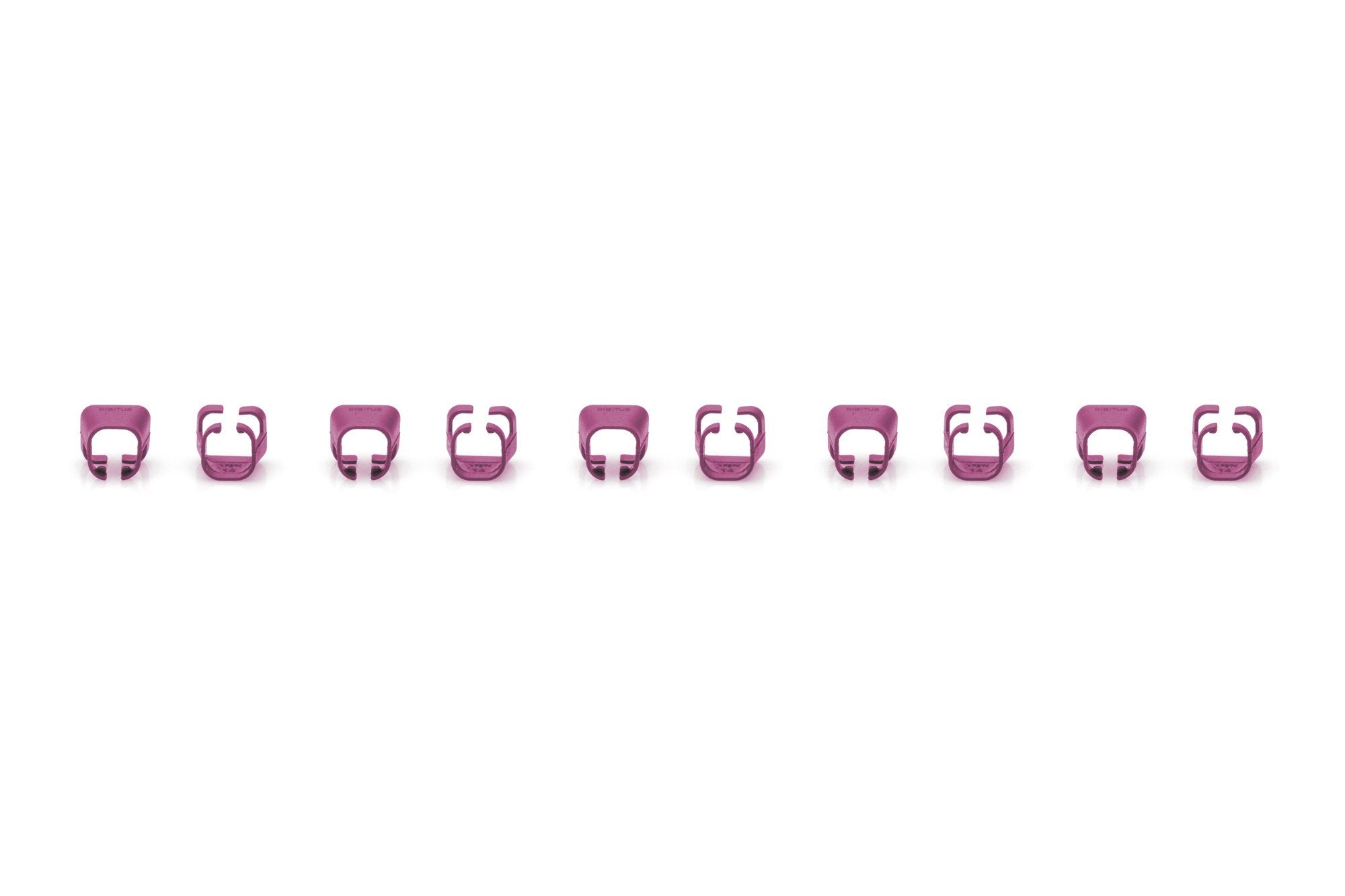 Digitus Farbclips Para Cable De Red - Magenta