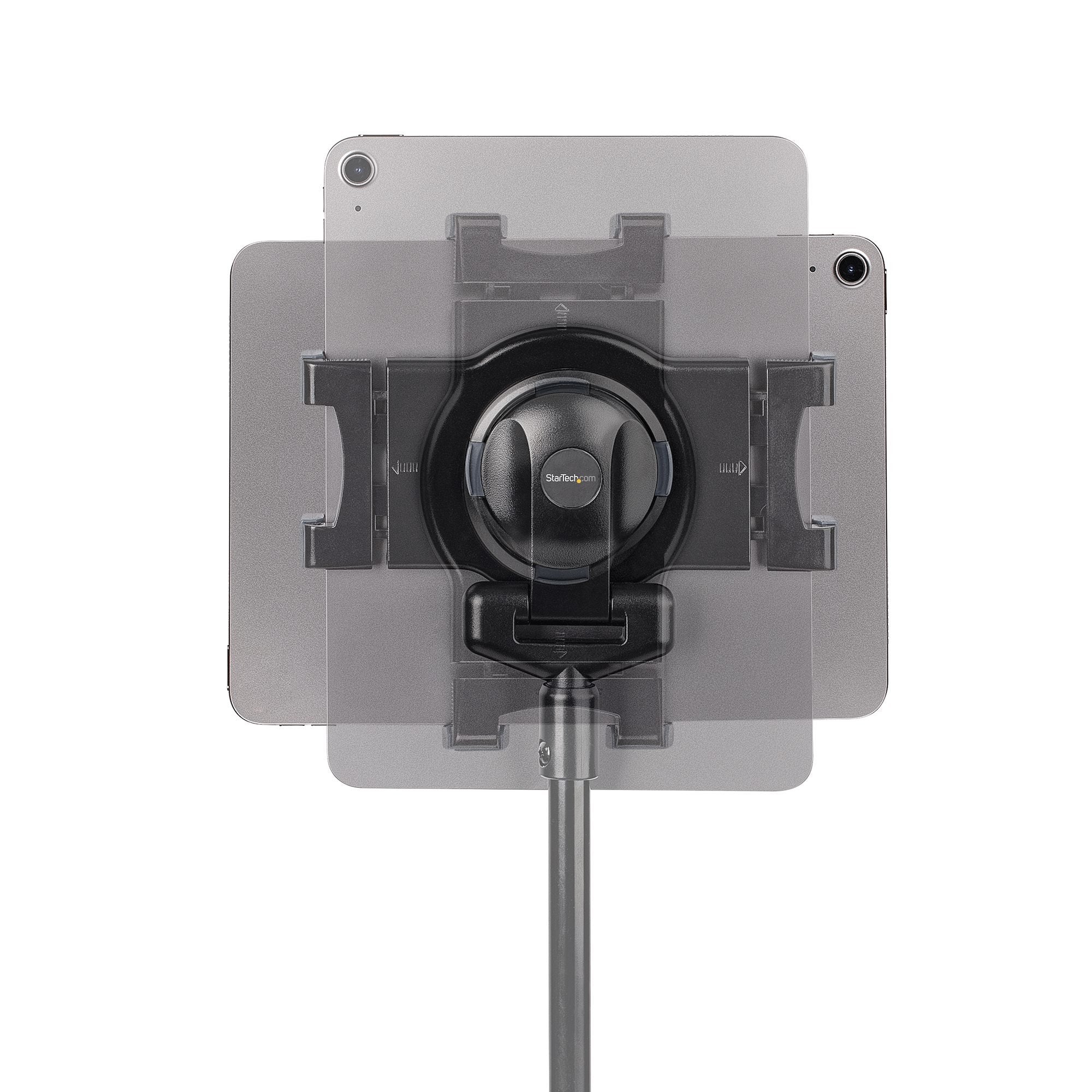 Startech.Com Base Soporte Móvil Con Ruedas Bloqueables Para Tablet - Atril De Altura Ajustable Para Tablets De 7 A 11 Pulgadas - Base Portátil Para Tablet Con Soporte Removible Para Tablet