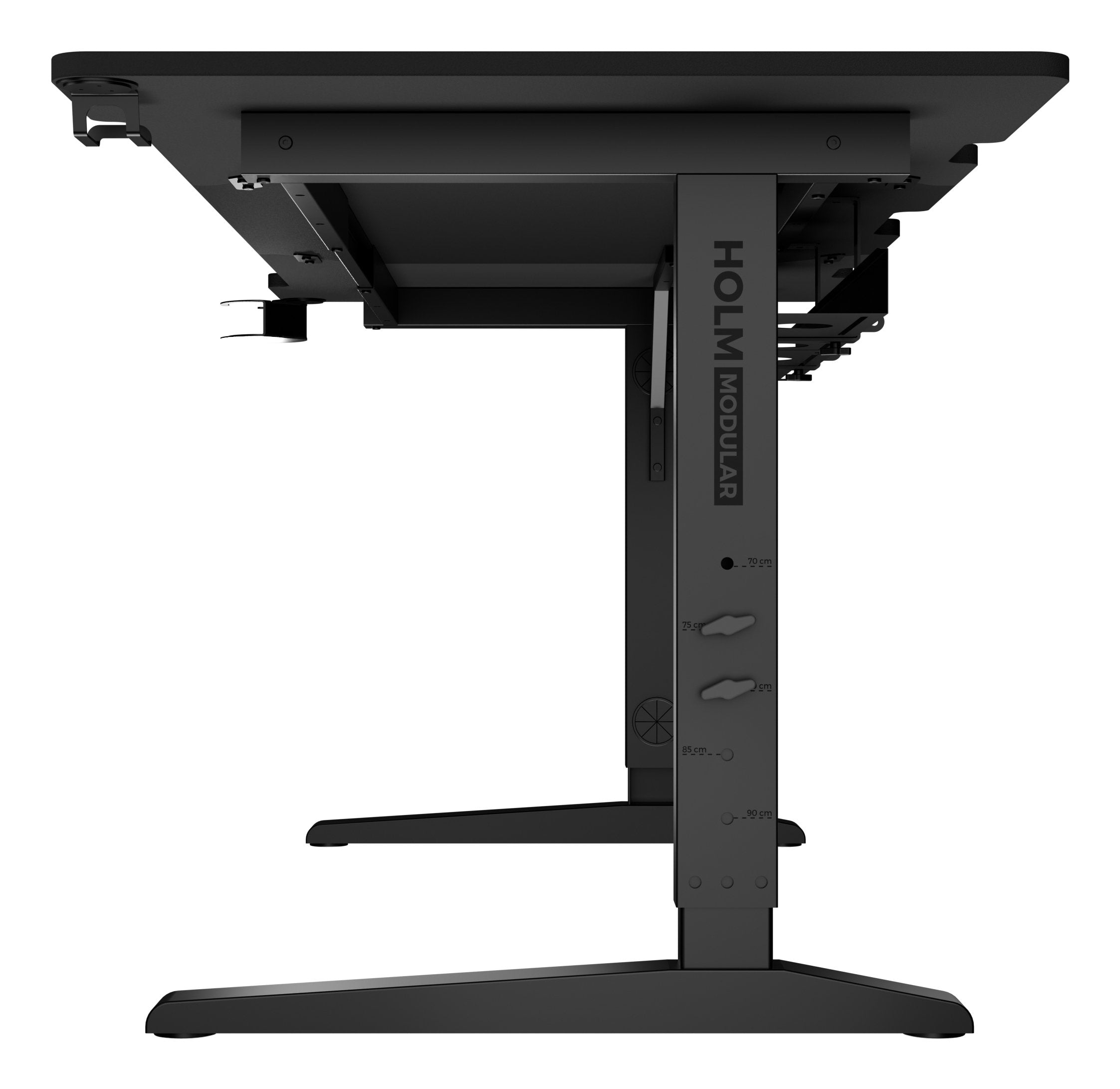 Mesa Gaming Genesis Holm Modular 180 Rgb Negro 180x75 Cm