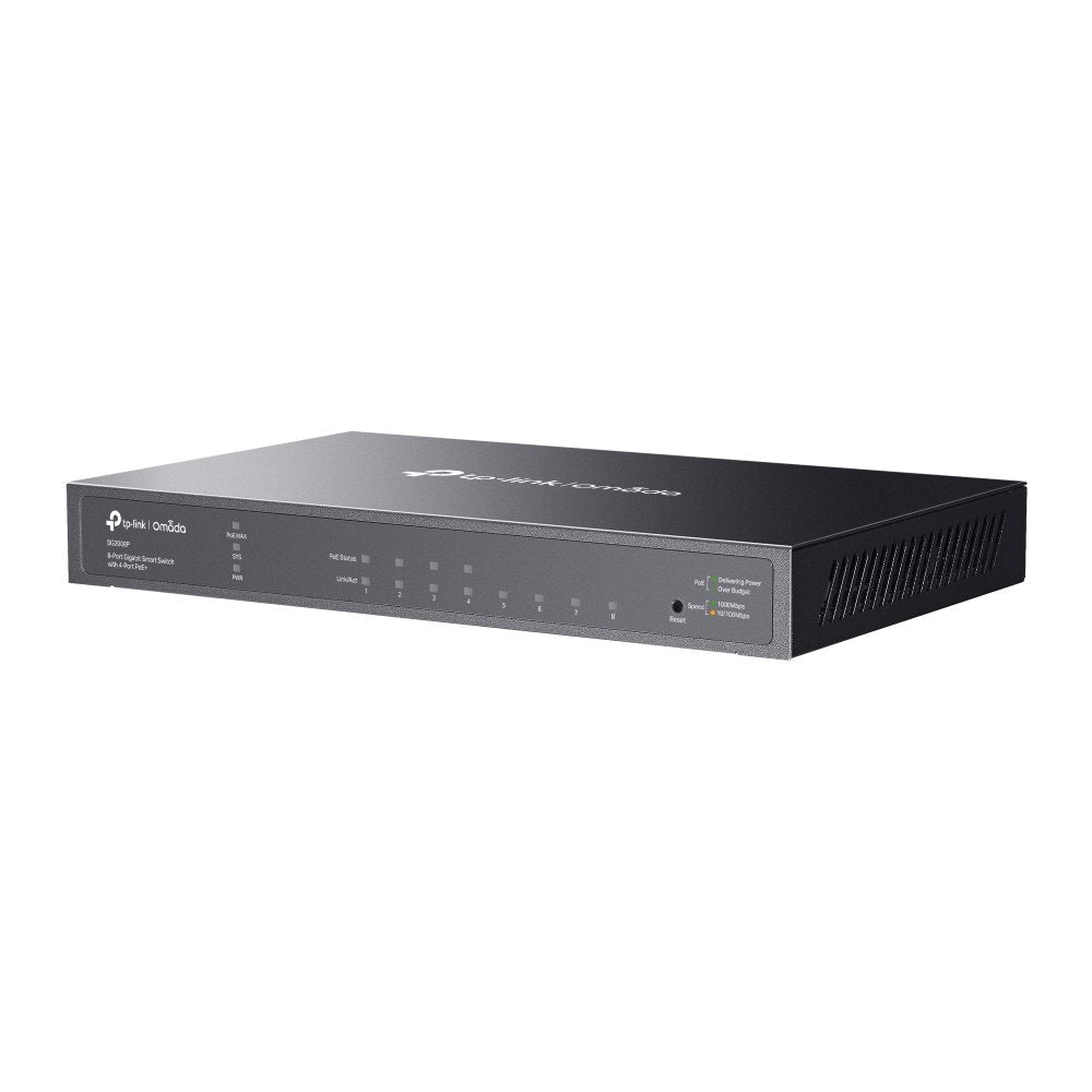 Switch Tp-Link Tl-Sg2008p Gigabit 8 Port Poe