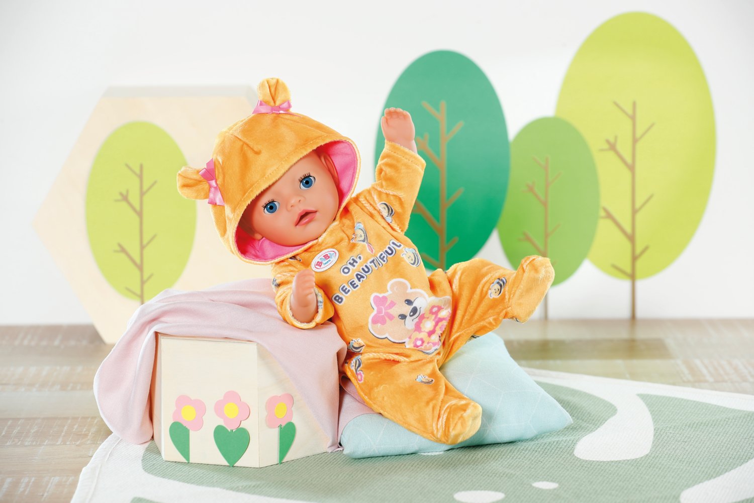 Zapf Creation Baby Born® Little Bear Onesie, Accesorios Para Muñecas (36cm) 834619