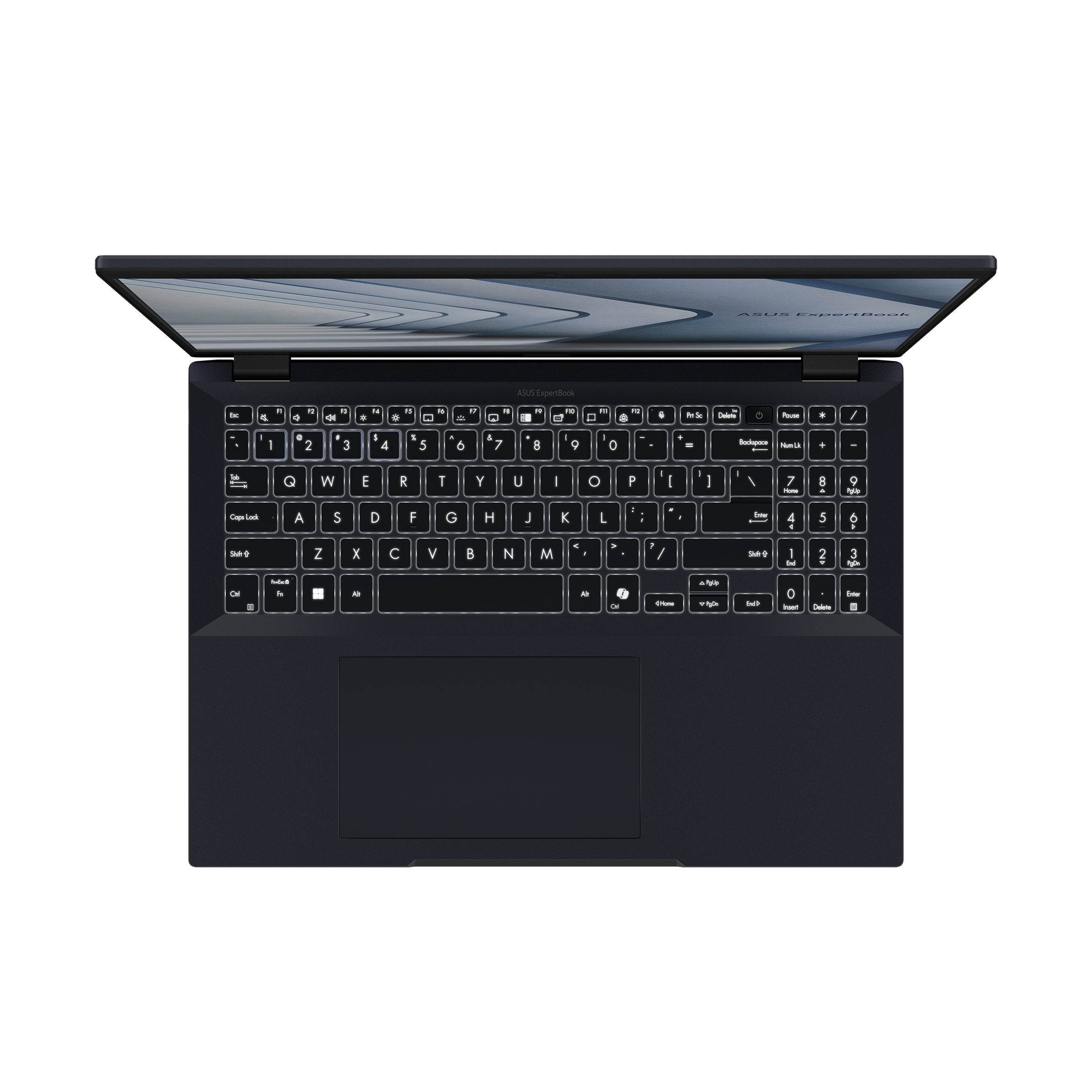 Asus Portátil Expertbook B36 U7-155h 16gb 512gb Ssd 16" W11pro Negro Teclado Retroiluminado