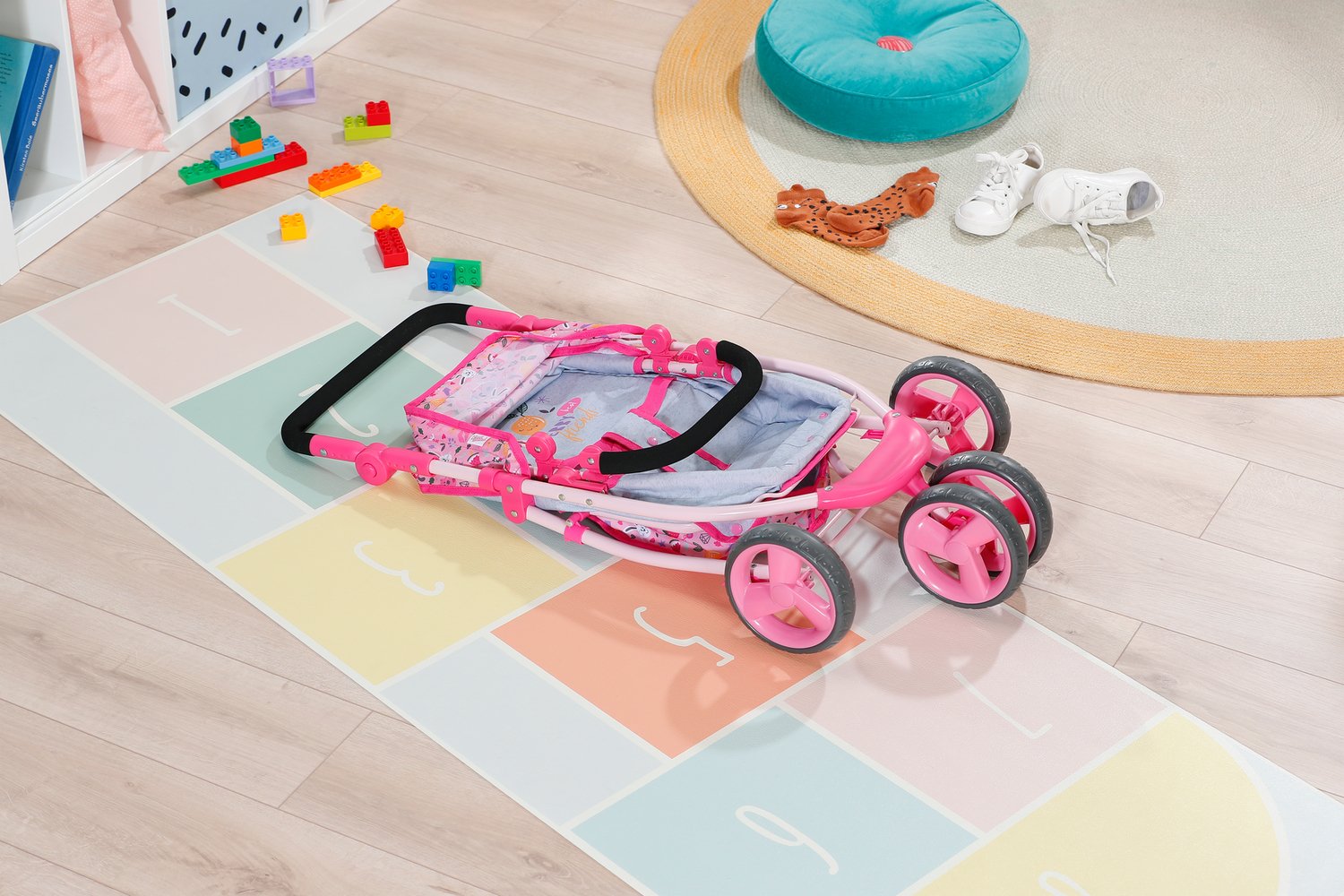 Zapf Creation Baby Born® Cochecito De Muñecas Deluxe, Muebles Para Muñecas 834145