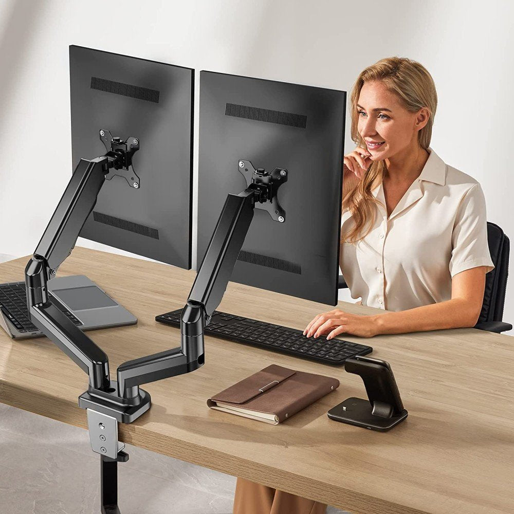 EAN 8059018362138 - Techly ICA-LCD 462B soporte para monitor 81,3 cm (32") Escritorio Negro imagen 4