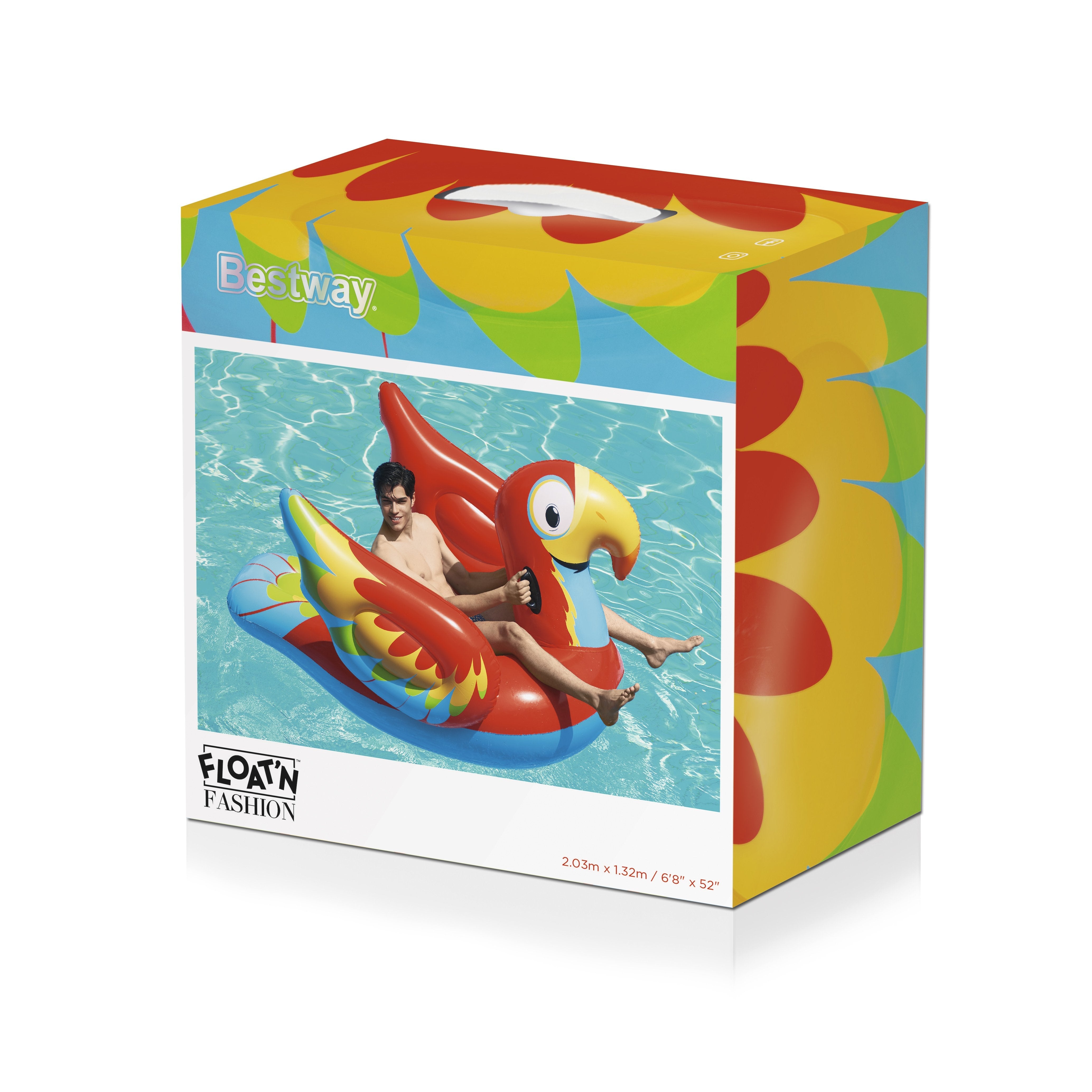 Bestway Xxl Flotador Loro 203 X 132 Cm